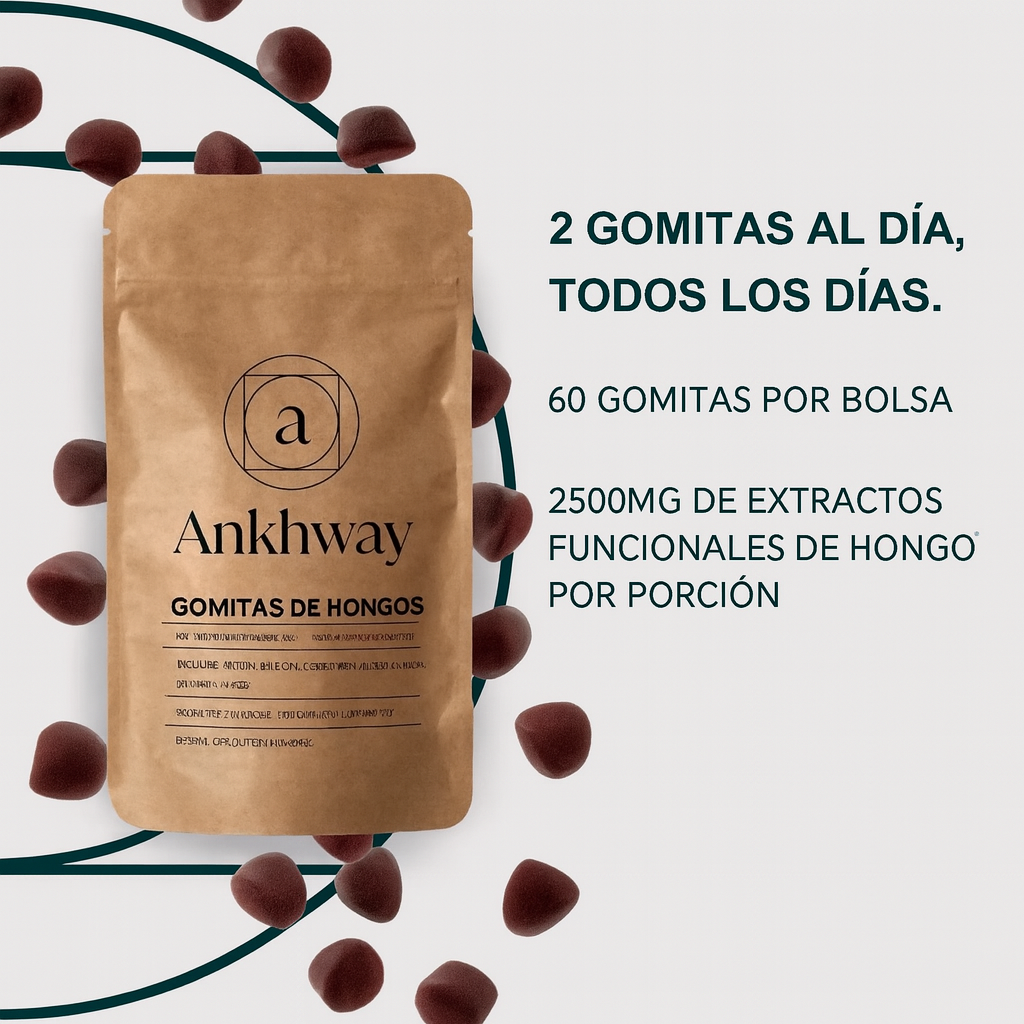 Gomitas de Hongos | Enfoque Mental y Energía Natural