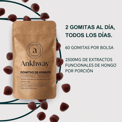 Gomitas de Hongos | Enfoque Mental y Energía Natural